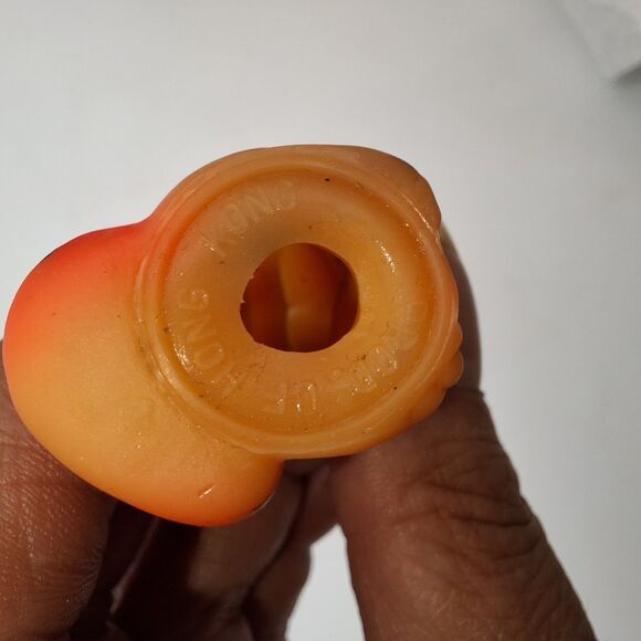 Vintage Garfield Holding Teddy Bear Pooky Rubber Pencil Topper Mini Figure - Picture 7 of 12